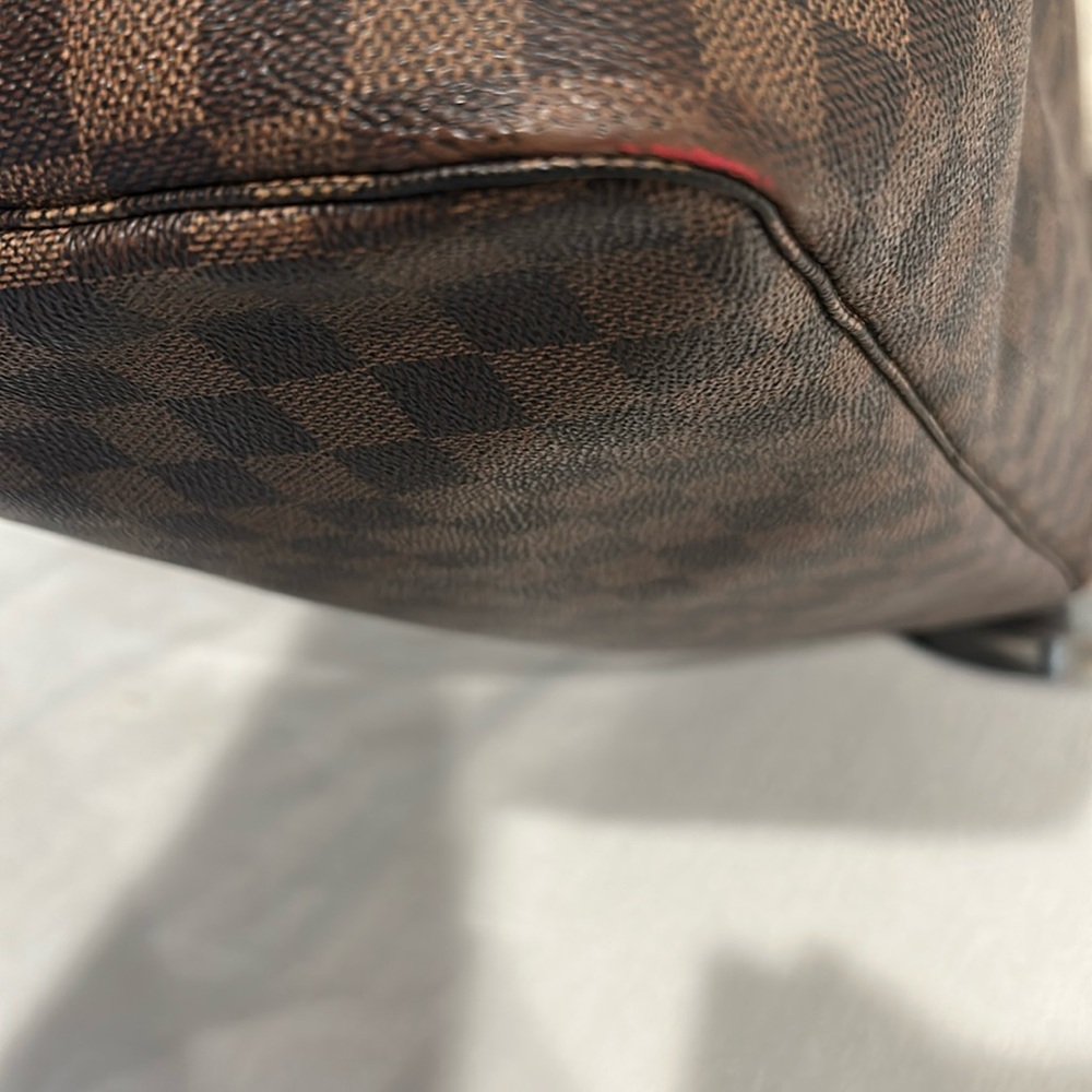 Louis Vuitton Neverful MM N51106 tote Bag GI0142 Ebenu+ COA - Picture 14 of 17